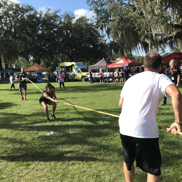 5K Zombie Run tira y afloja