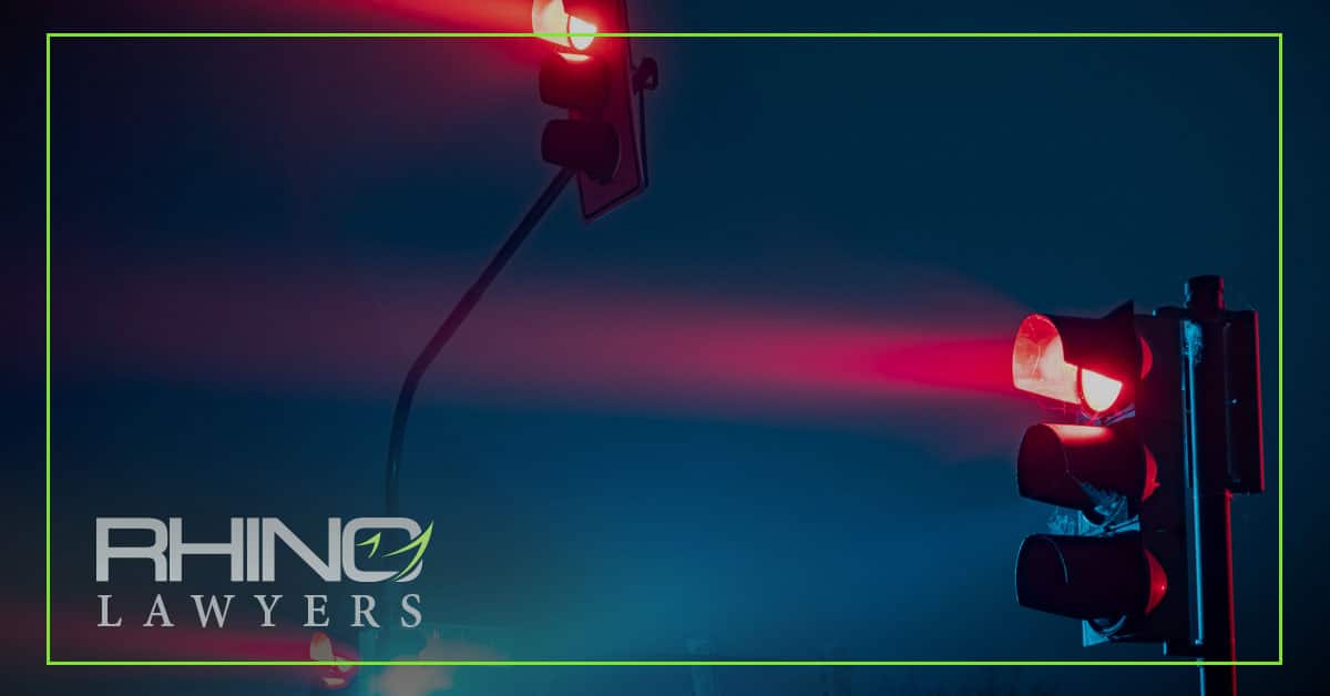 red light car accidents