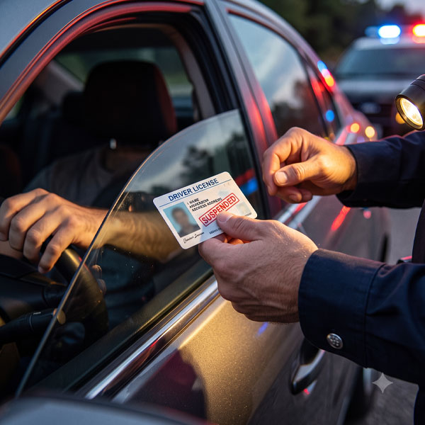 Licencia suspendida